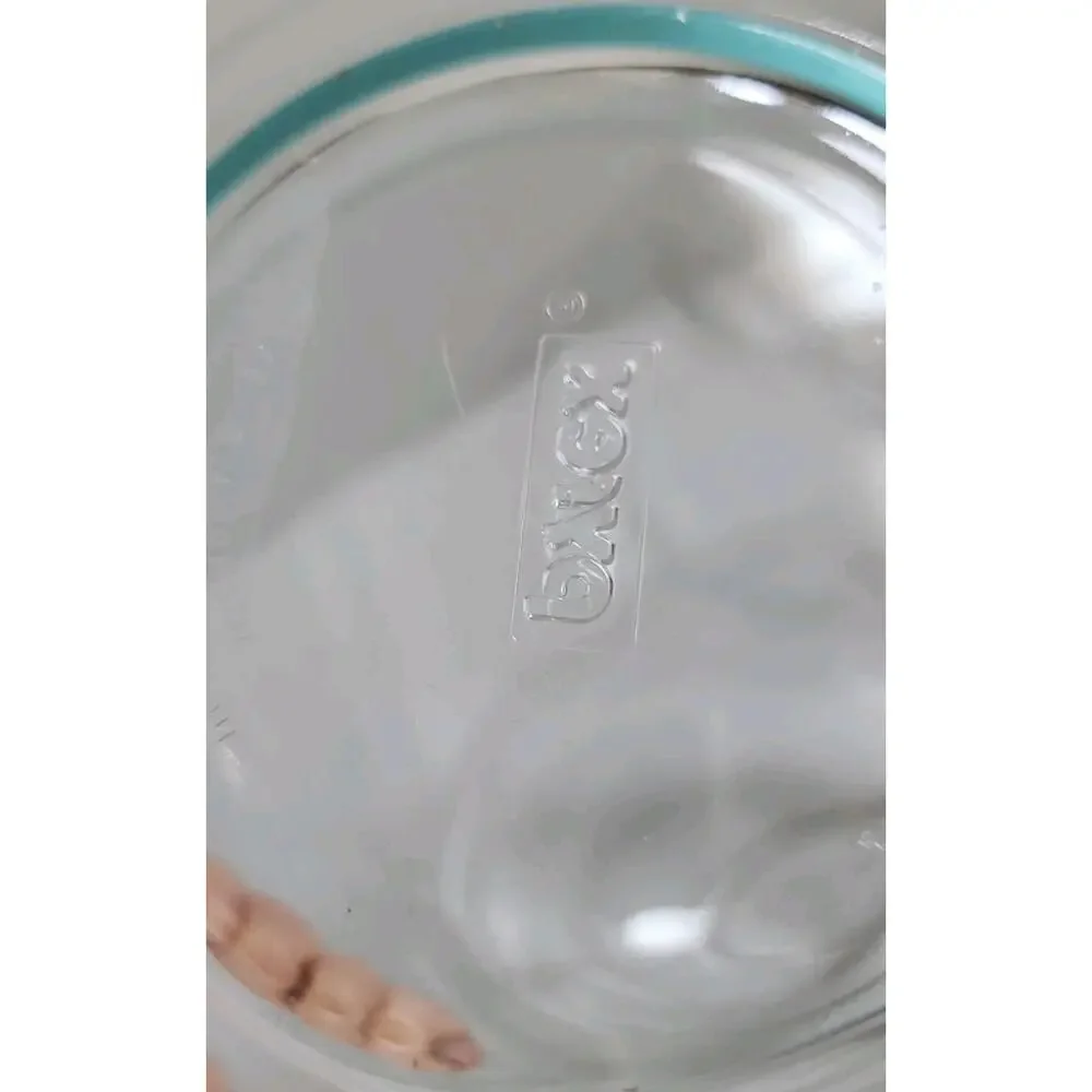 Pyrex Clear Glass Bowls Nesting Mixing Bowl Set of 3 Large 10